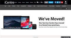 Desktop Screenshot of icentre.com.mt